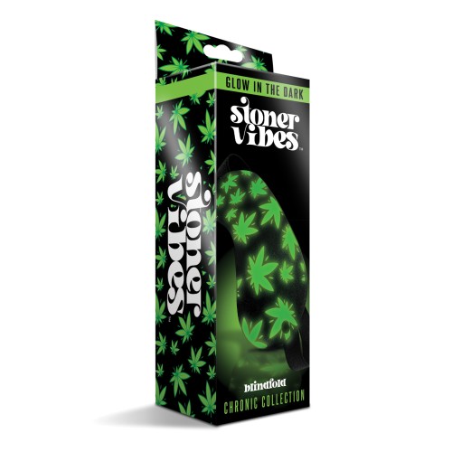 Stoner Vibes Glow in the Dark Blindfold - Sensory Play