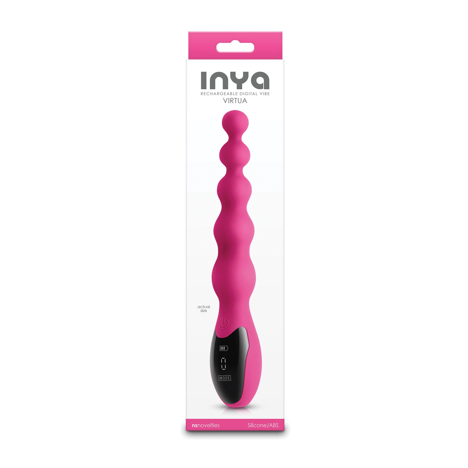 Vibrador Anal Digital INYA Virtua para Sensaciones Mejoradas