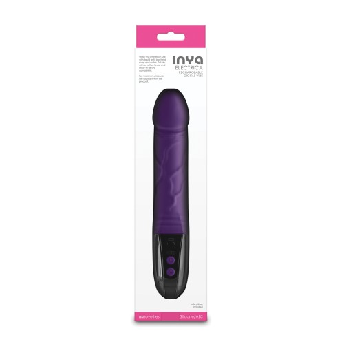 INYA Electrica Digital Vibrator - Purple