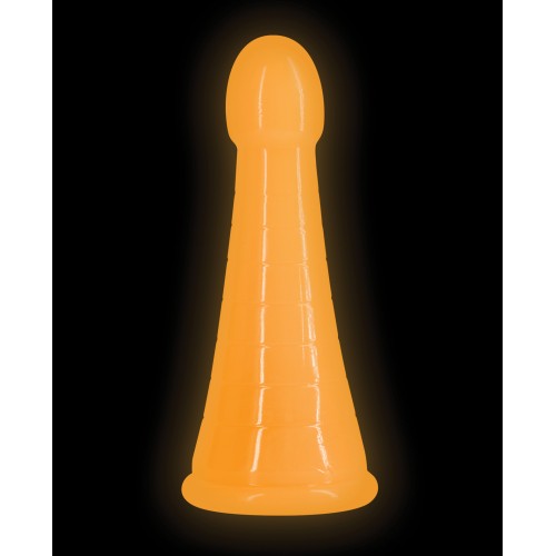 Dildo Firefly Phoenix que Brilla en la Oscuridad - Naranja