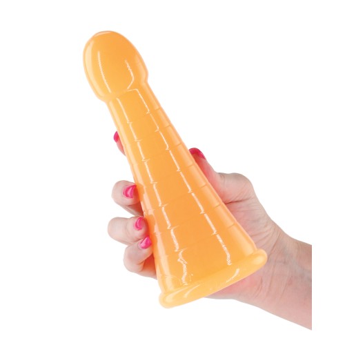 Dildo Firefly Phoenix que Brilla en la Oscuridad - Naranja