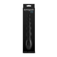 Renegade Virtua Vibrador Anal Digital con Cuentas - Negro