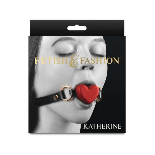 Fetish Fashion Katherine Ball Gag Red