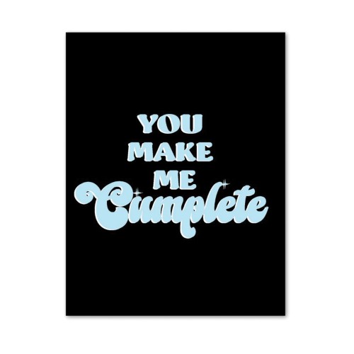 Cumplete Greeting Card for Romantic Occasions