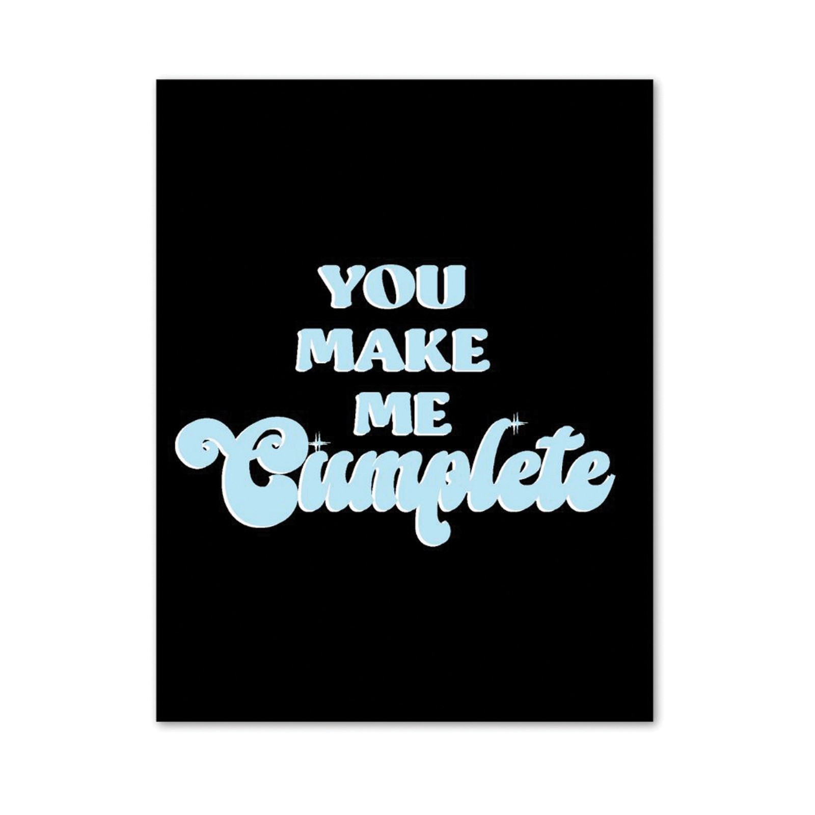 Cumplete Greeting Card for Romantic Occasions