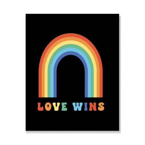 Tarjeta de Felicitación Love Wins para Cada Ocasión