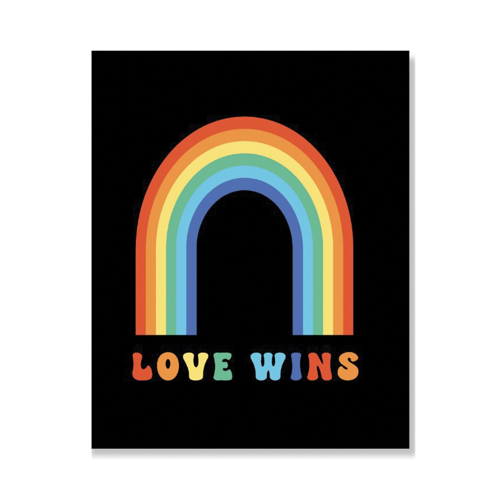 Tarjeta de Felicitación Love Wins para Cada Ocasión