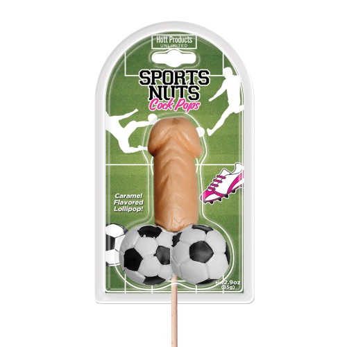 Sports Nuts Cock Pop Pelotas de Fútbol - Dulces y Divertidas