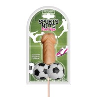 Sports Nuts Cock Pop Soccer Balls - Sweet and Fun