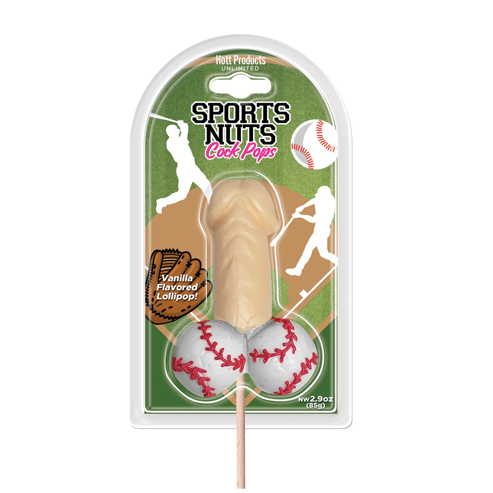 Sports Nuts Cock Pop Baseballs