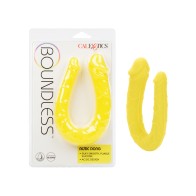 Dildo Doble Boundless AC/DC Amarillo para Placer Versátil