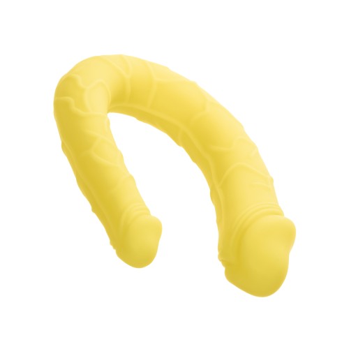 Dildo Doble Boundless AC/DC Amarillo para Placer Versátil