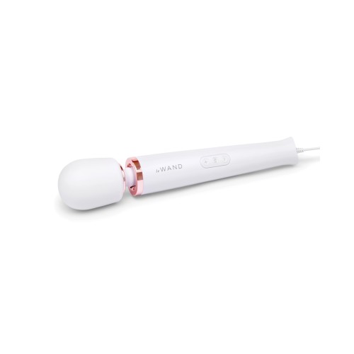 Le Wand Powerful Plug-In Vibrating Massager White