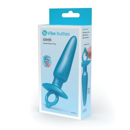 b-Vibe Sleek Tapered Plug in Blue