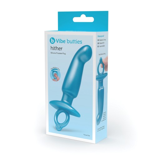 Plug Prostático Tapered Hither de b-Vibe Azul