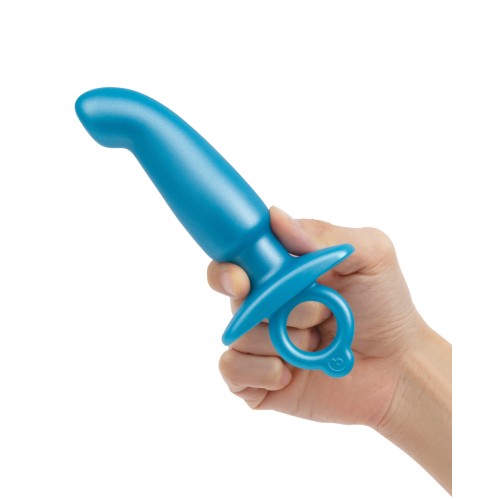 b-Vibe Butties Hither Tapered Prostate Plug Blue