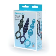 b-Vibe Butties Beaded 3-Piece Anal Set for Intense Pleasure