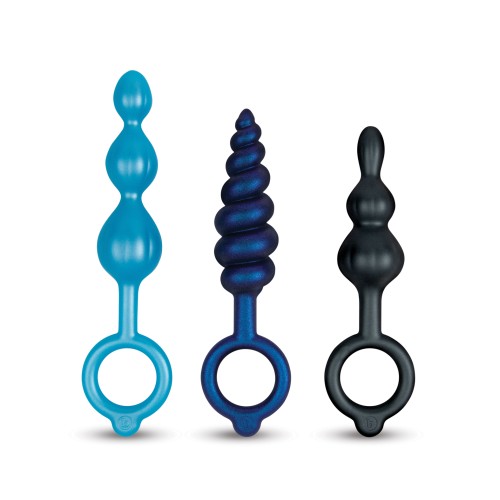 b-Vibe Butties Beaded 3-Piece Anal Set for Intense Pleasure