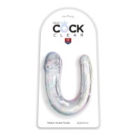 King Cock Dildo Doble Problema - Transparente