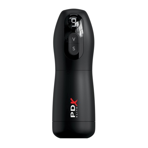 PDX Elite Suck-O-Matic Vibrating Stroker for Ultimate Pleasure