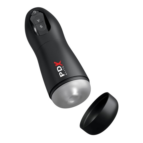 PDX Elite Suck-O-Matic Vibrating Stroker for Ultimate Pleasure