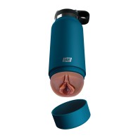 PDX Plus Fuck Flask Estimulador Privado - Diseño Discreto de Botella de Agua