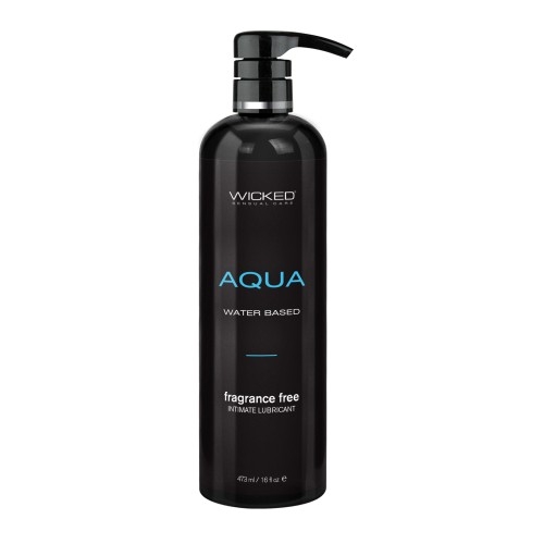 Wicked Sensual Aqua Water-Based Lubricant 16 oz