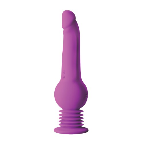 Blush Impressions New York Gyro Quake Dildo - Púrpura