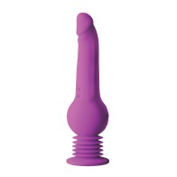 Blush Impressions New York Gyro Quake Dildo - Purple