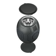 Masturbador Vibrante M para Hombre Dome X Negro