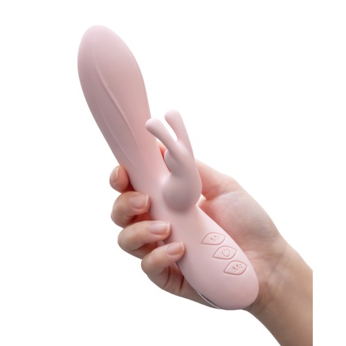 Blush Morgan Rabbit Vibrator Pink