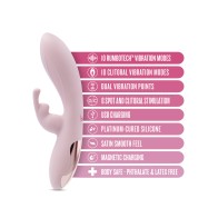 Blush Morgan Rabbit Vibrator Pink