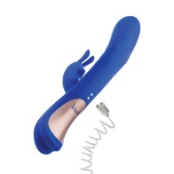 Blush Harper Rabbit Vibrator Midnight - Dual Sensation Delight