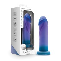 Blush Avant Midnight Rendezvous Dildo de Silicona Azul Océano - Placer Artesanal