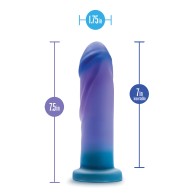 Blush Avant Midnight Rendezvous Dildo de Silicona Azul Océano - Placer Artesanal