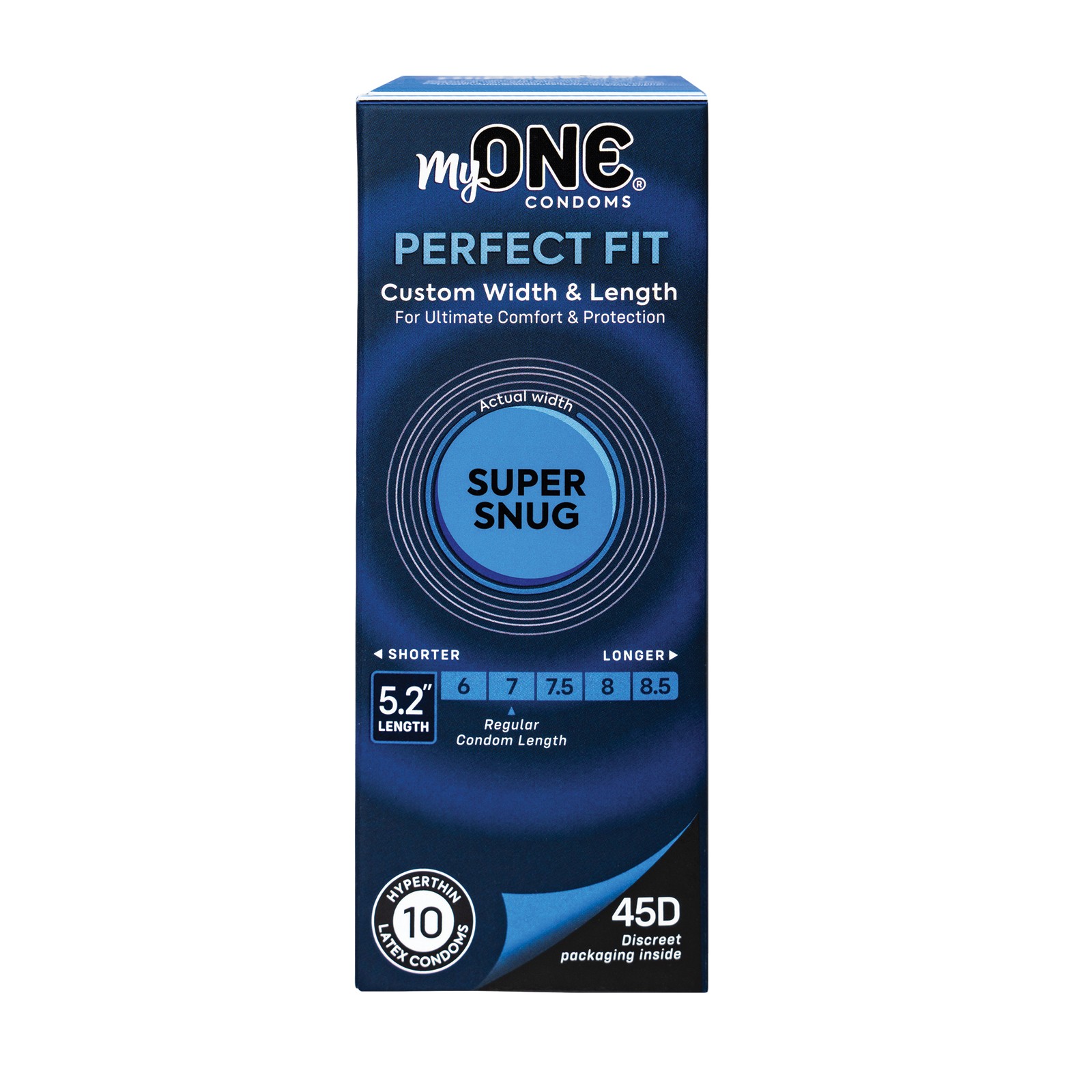 My One Super Snug Condoms - Pack of 10