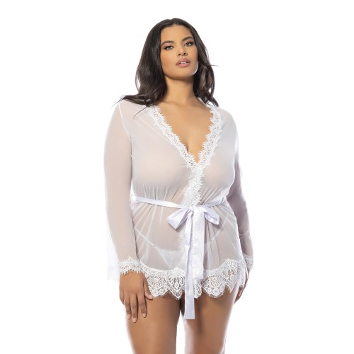 Provence Sheer Short Robe Luxury