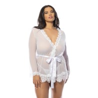 Provence Sheer Short Robe Luxury