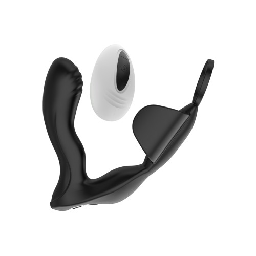 Atomic Heat-up P-Spot Massager - Black - Adult Toy