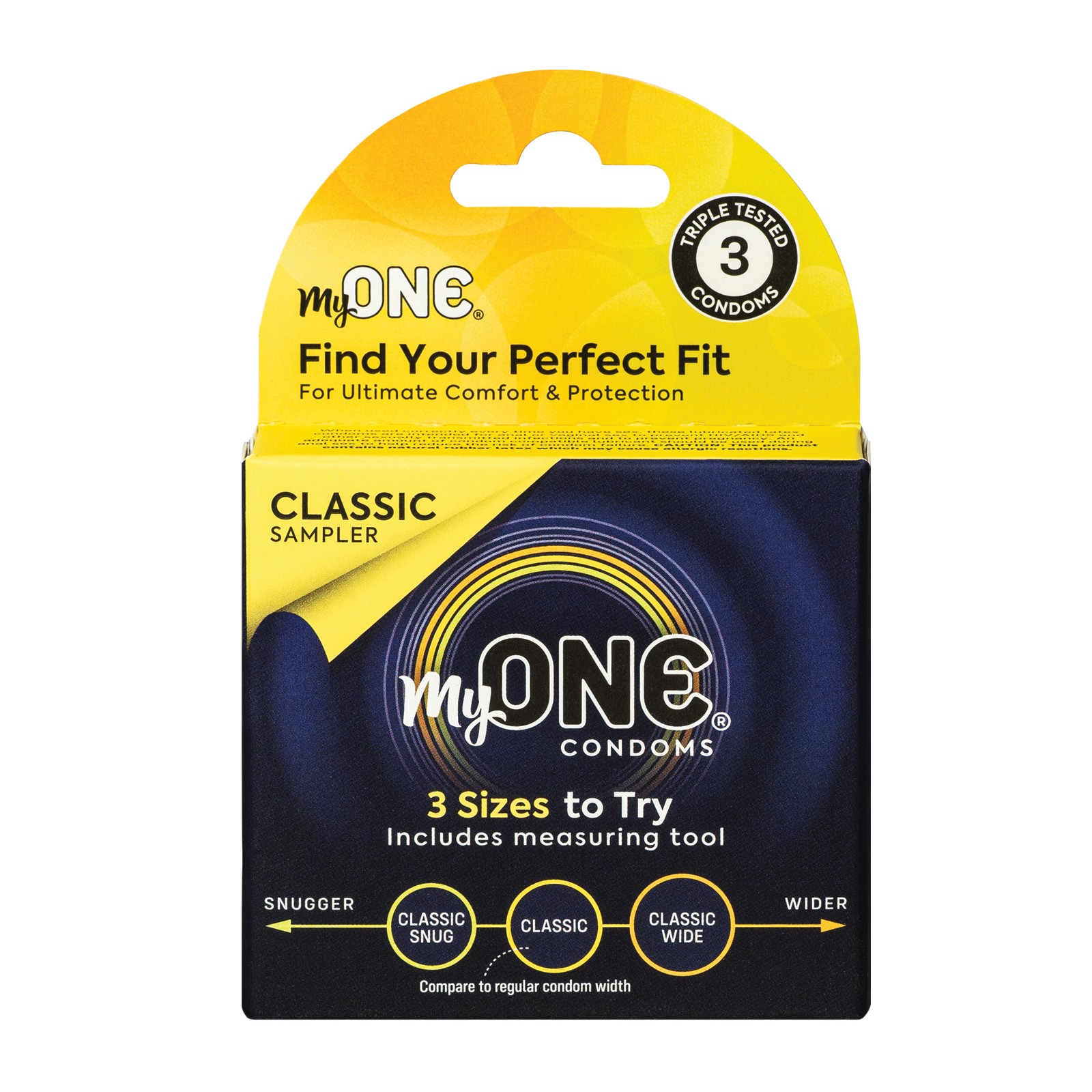 Condoms MyONE Classic Sampler - Pack de 3