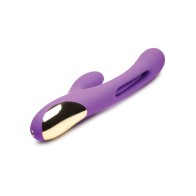 Inmi Tri-Flick Rabbit Vibrator - Purple