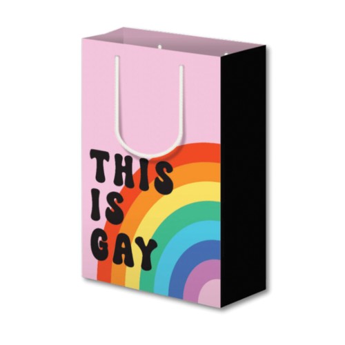 This Is Gay Pride Rainbow Gift Bag for Celebrations