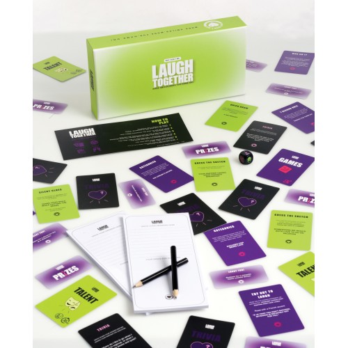 Juego de Cartas Divertido Laugh Together para Parejas