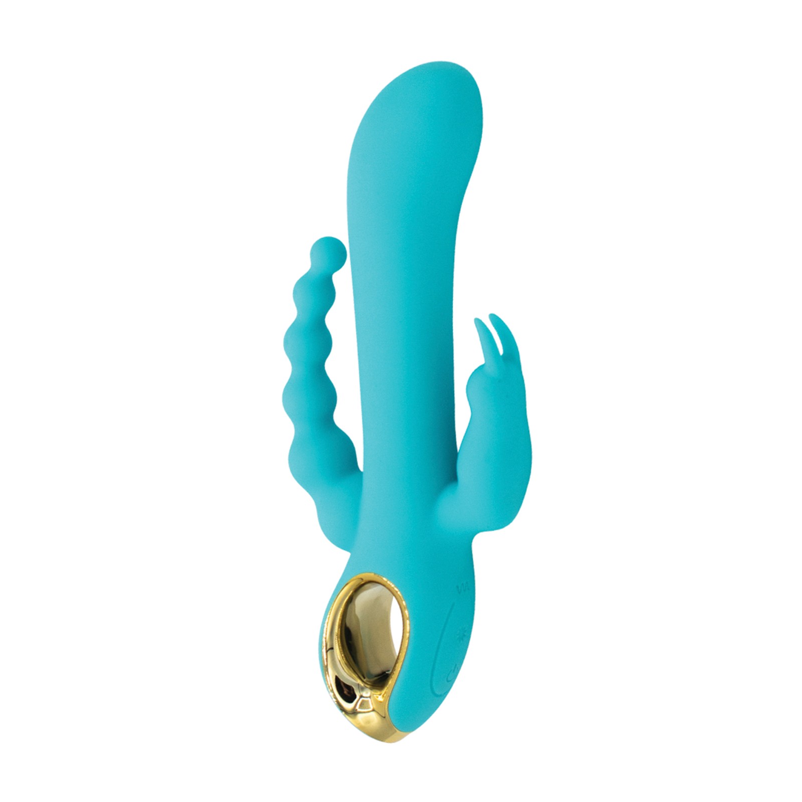 Natalie's Mighty Magic Clit G-Spot Anal Vibrator Aqua