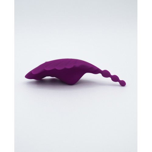 Natalie's Toy Box Shell Yeah Wearable Vibrator Purple