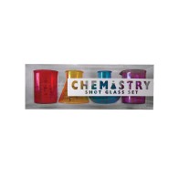 Chemistry Shot Glass Set of 4