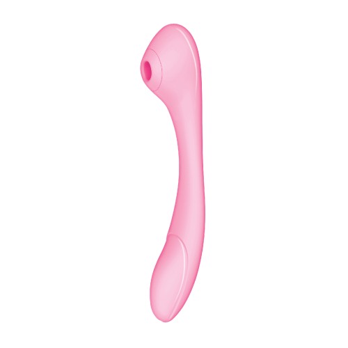 Blaze Bendable Suction Massager Pink