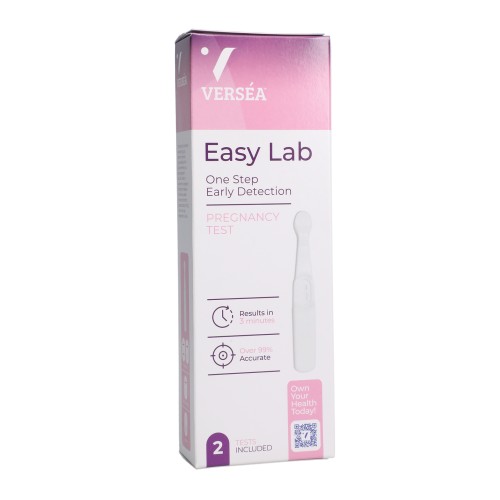 Versa EasyLab Test de Embarazo - Paquete de 2