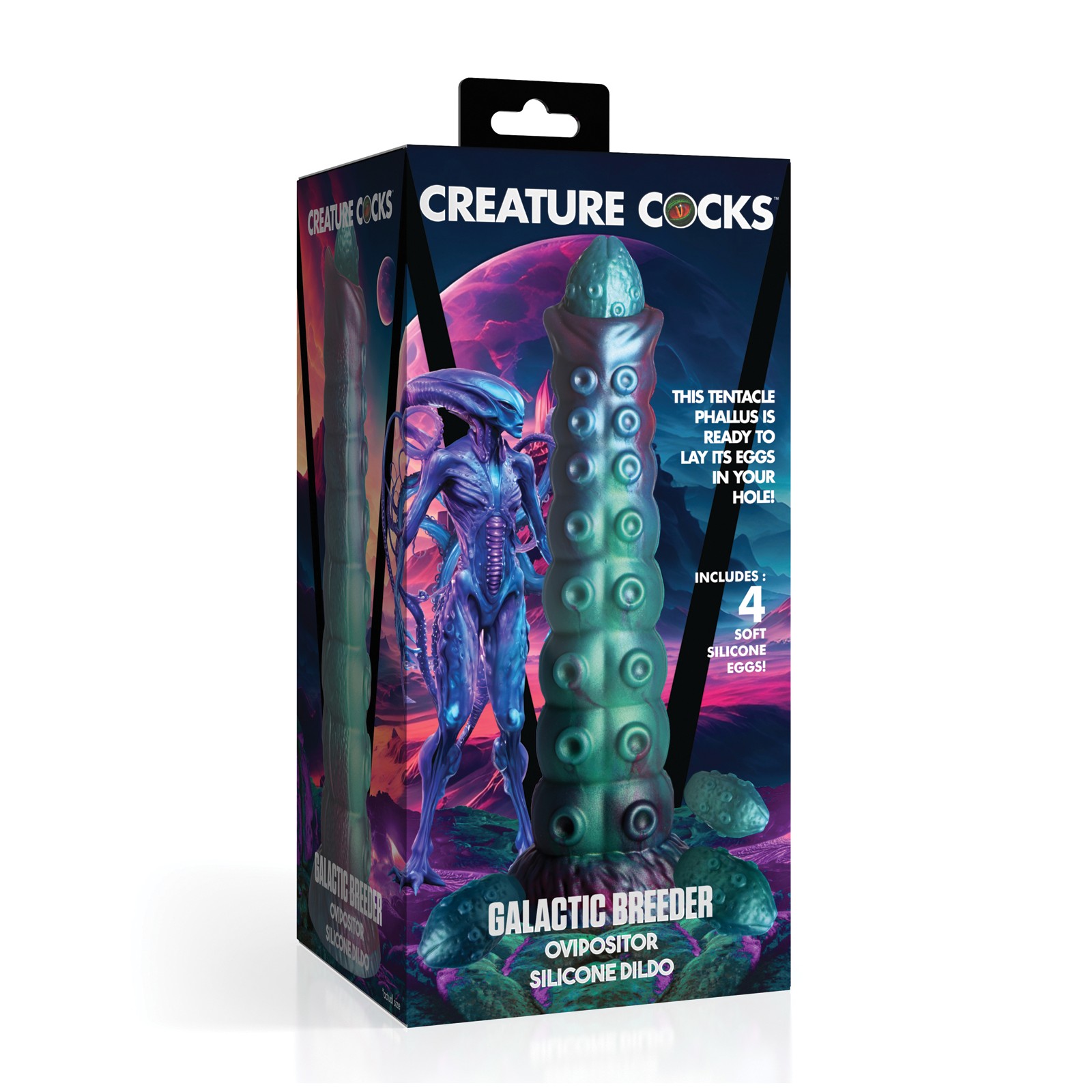 Creature Cocks Galactic Breeder Silicone Ovipositor