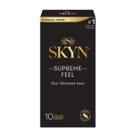 Condones Lifestyles SKYN Supreme Feel Paquete de 10